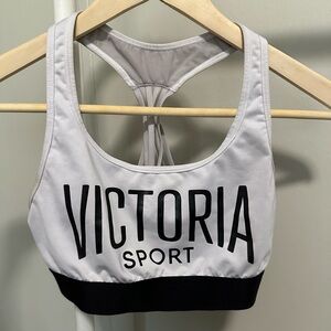 Victoria Sport The Player by Victoria’s Secret White Sports Bra size small